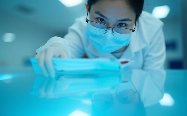 清掃チェックリストを持つプロの清掃員